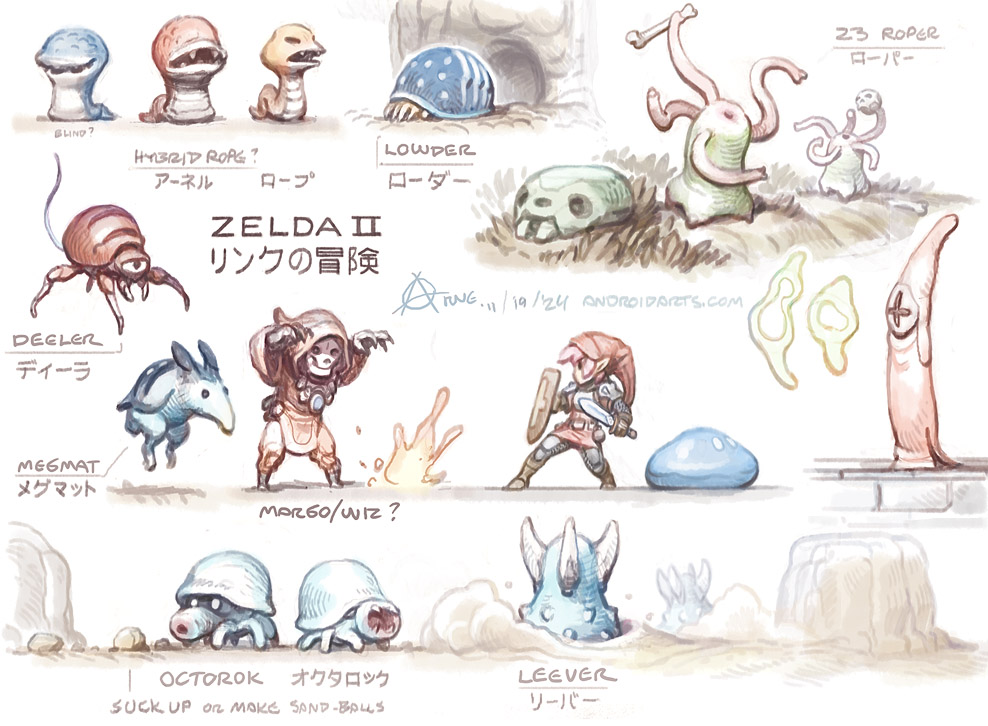 Zelda concepts
